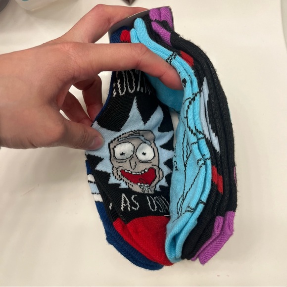NEW Rick and Morty Ankle Socks - Picture 3 of 5
